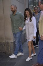 JAMIE-LYNN SIGLER and Cutter Dykstra Arrives at Today Show in New York 09/20/2023