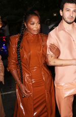 JANET JACKSON Arrives at Christian Siriano Show at New York Fashion Week 09/08/2023