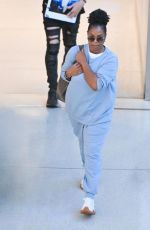 JANET JACKSON Arrives at JFK Airport in New York 09/08/2023