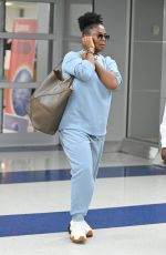 JANET JACKSON Arrives at JFK Airport in New York 09/08/2023
