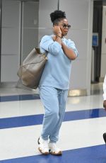 JANET JACKSON Arrives at JFK Airport in New York 09/08/2023