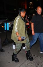 JANET JACKSON Leaves a Private Dinner at Ambra in New York 09/08/2023