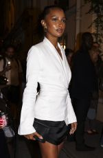 JASMINE TOOKES Arrives at at Hailey Bieber