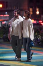 JEANNE CADIEU and Jake Gyllenhaal Out for Dinner in New York 09/02/2023
