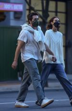 JEANNE CADIEU and Jake Gyllenhaal Out for Dinner in New York 09/02/2023