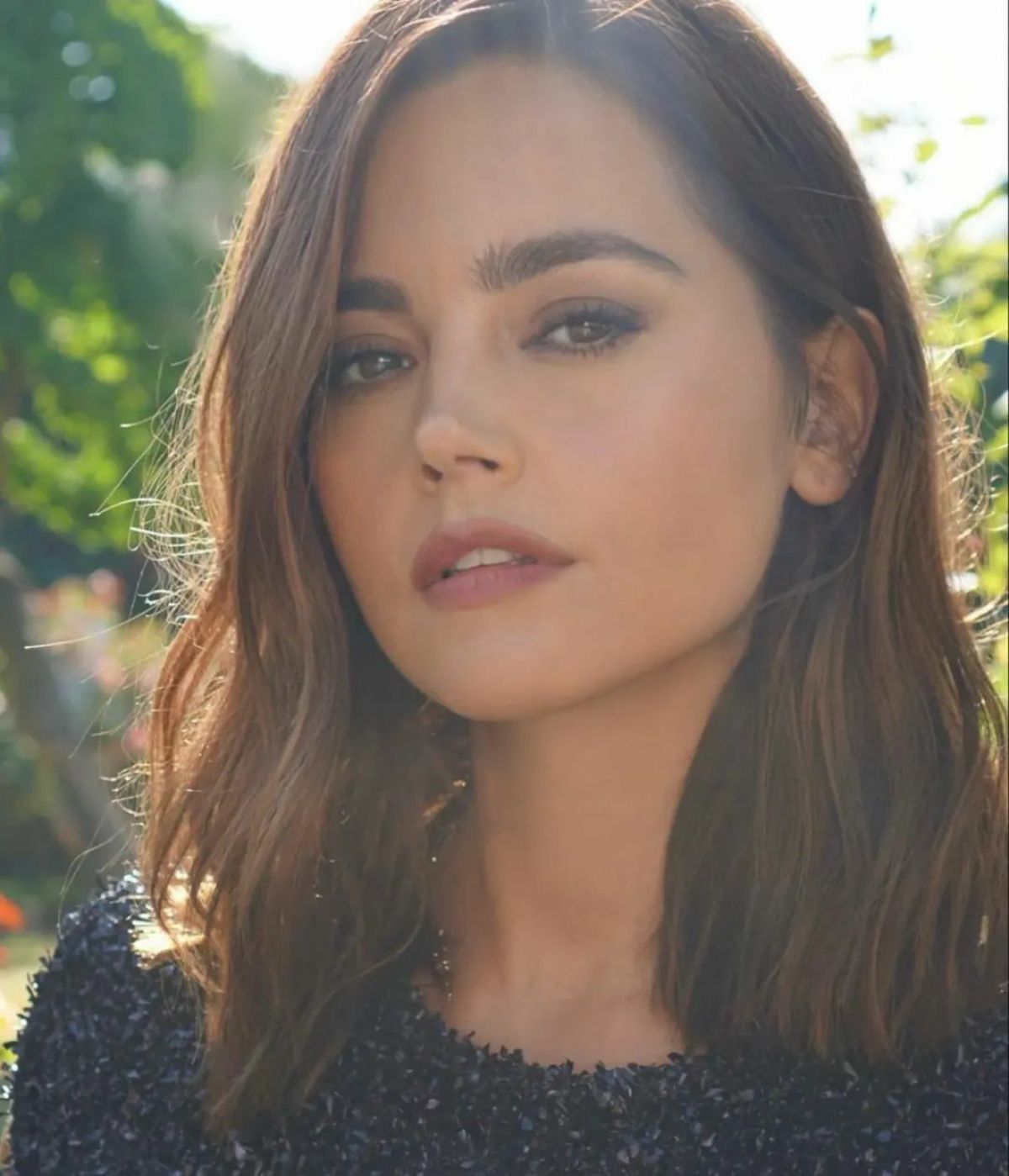 jenna-coleman-portraits-at-jw-anderson-fashion-show-in-london-09-16