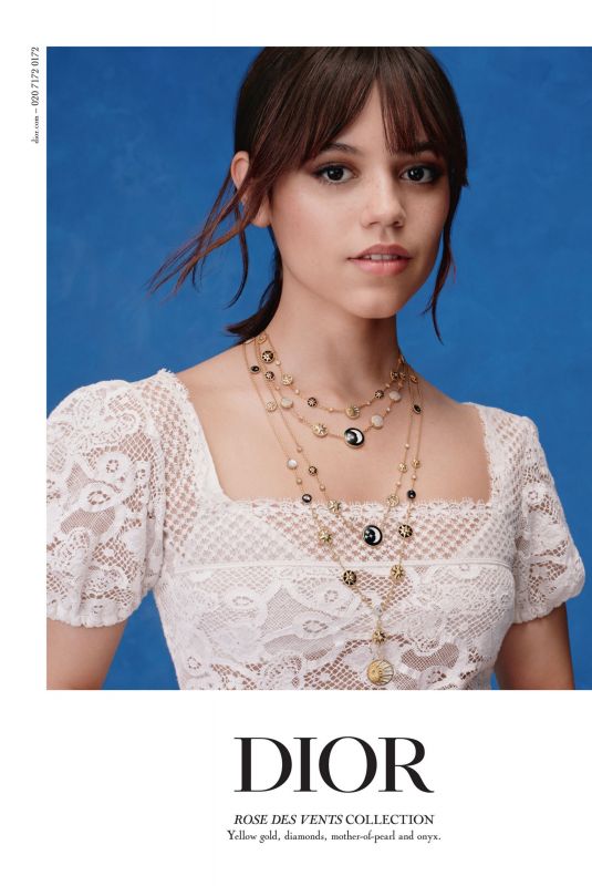 JENNA ORTEGA for Dior - Rose des Vents Campaign, September 2023