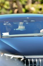 JENNIFER GARNER and Ben Affleck Drives After Meeting in Santa Monica 09/26/2023