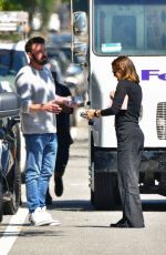 JENNIFER GARNER and Ben Affleck Drives After Meeting in Santa Monica 09/26/2023