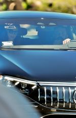 JENNIFER GARNER and Ben Affleck Drives After Meeting in Santa Monica 09/26/2023