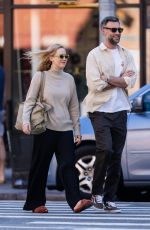JENNIFER LAWRENCE and Cooke Maroney Out in New York 09/17/2023