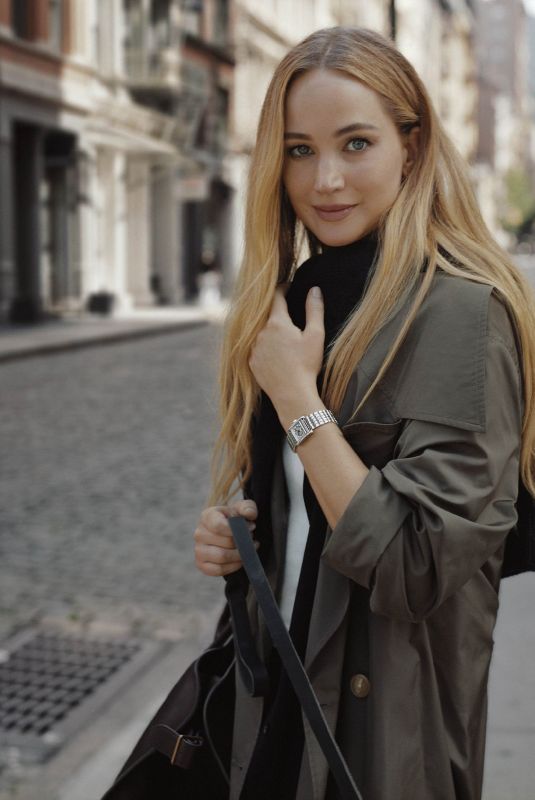 JENNIFER LAWRENCE for Longines Elegance Attitude Campaign 2023