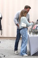 JENNIFER LOPEZ and Bean Affleck Shopping at a Flee Market in Los Angeles 09/17/2023
