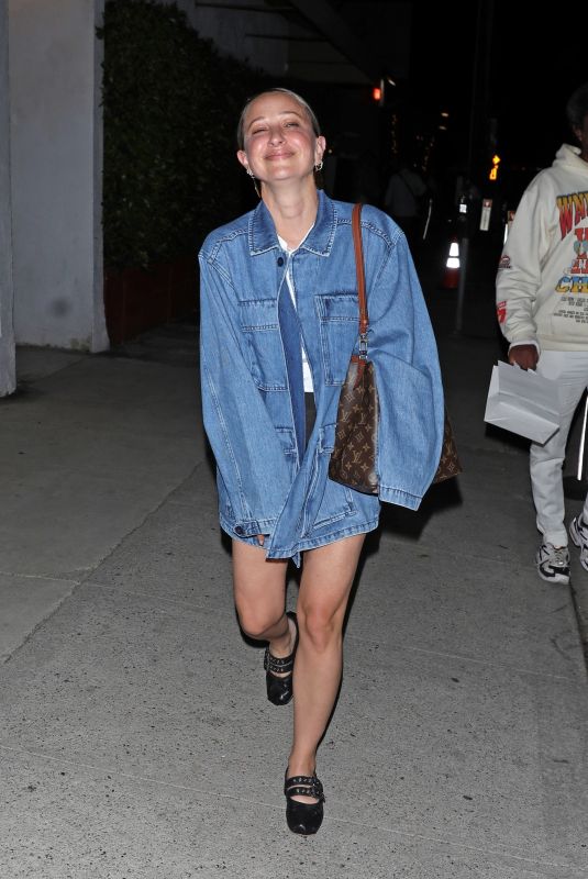 JENNIFER MEYER Leaves Giorgio Baldi in Santa Monica 09/09/2023