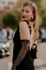 JESSICA ALEXANDER at Givenchy Fashion Show in Paris 09/28/2029