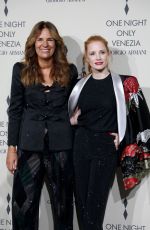 JESSICA CHASTAIN at Giorgio Armani One Night in Venice Photocall 09/02/2023