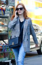 JESSICA CHASTAIN Out and About in New York 09/14/2023