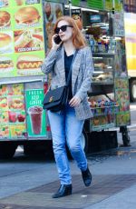 JESSICA CHASTAIN Out and About in New York 09/14/2023