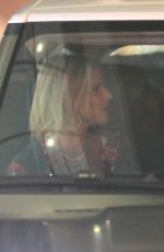 JESSICA SIMPSON Out Driving in Los Angeles 09/15/2023