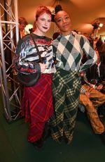 JESSIE BUCKLEY at Burberry Show at London Fashion Week 09/18/2023