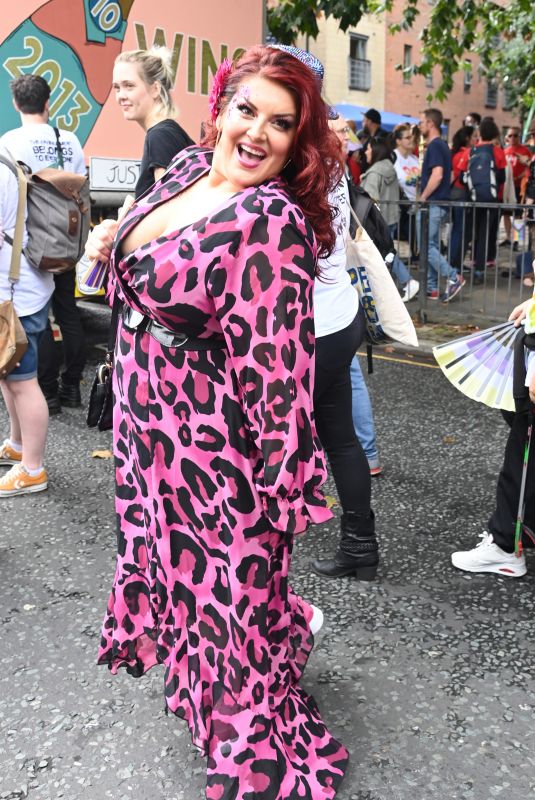 JODIE PRENGER at Manchester Pride Parade 08/26/2023