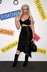 JODIE WOODS at Rimowa Seit 1898 125th Anniversary Exhibition in New York 09/07/2023