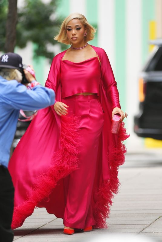 JORDY WOODS at a Photoshoot in New York 09/09/2023