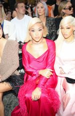 JORDYN and JODIE WOODS at Lapointe Spring 2024 Runway Show in New York 09/09/2023
