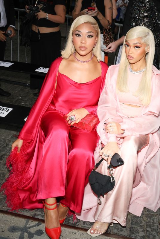 JORDYN and JODIE WOODS at Lapointe Spring 2024 Runway Show in New York 09/09/2023