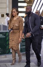 JORDYN WOODS Ahopping at Sephora Retail Store in Paris 09/25/2023