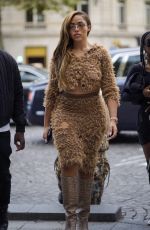 JORDYN WOODS Ahopping at Sephora Retail Store in Paris 09/25/2023