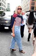 JORDYN WOODS Arrives at Tommy Hilfiger Dinner at New York Fashion Week 09/10/2023