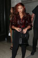 JORDYN WOODS at Mains at Banking Hall London Fashion Week Party 09/16/2023