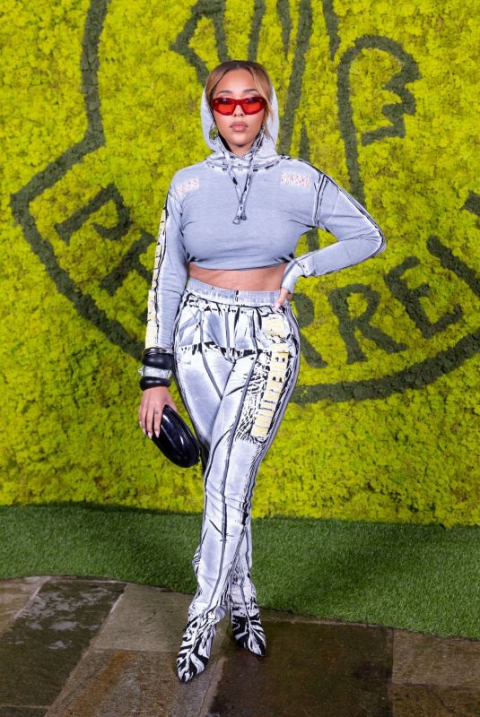 JORDYN WOODS at Moncler and Pharrell Williams Celebrate Launch of New Collection Milan 09/20/2023