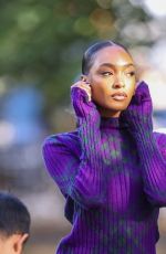 JOURDAN DUNN at Burberry SS24 Collection Catwalk Show at London Fashion Week 09/18/2023