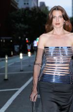 JULIA FOX Arrives at Something You Said Last Night Premiere at Quad Cinema in New York 09/22/2023