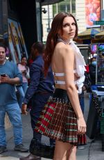 JULIA FOX Leaves Good Morning America Studio in New York 9/27/2023