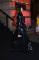 JULIA FOX Leaves PrettyLittleThing Event at Cipriani in New York 09/05/2023