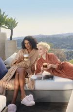 JULIA GARNER and SIMONE ASHLEY for Nespresso Vertuo Campaign, September 2023