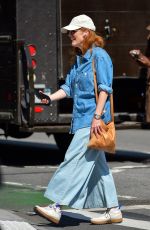 JULIANNE MOORE Out and About in New York 08/30/2023