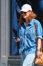 JULIANNE MOORE Out and About in New York 08/30/2023