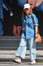 JULIANNE MOORE Out and About in New York 08/30/2023