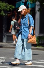 JULIANNE MOORE Out and About in New York 08/30/2023