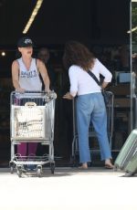 JULIETTE LEWIS Shopping at Erewhon Market in Los Angeles 09/06/2023