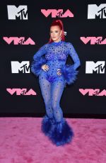 JUSTINA VALENTINE at 2023 MTV Video Music Awards in Newark 09/12/2023
