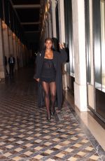 JUSTINE SKYE Night Out in Paris 09/25/2023