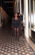 JUSTINE SKYE Night Out in Paris 09/25/2023