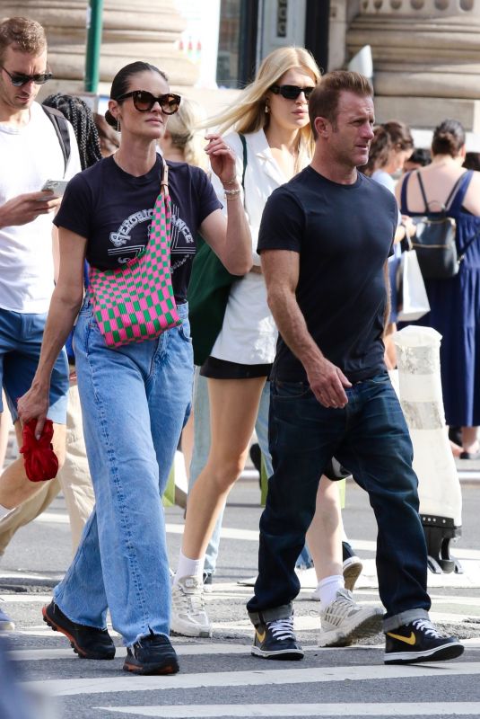 KACY BYXBEE and Scott Caan Out in New York 09/10/2023