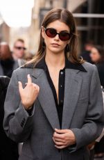 KAIA GERBER at The Row Runway Show in Paris 09/27/2023