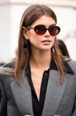 KAIA GERBER at The Row Runway Show in Paris 09/27/2023